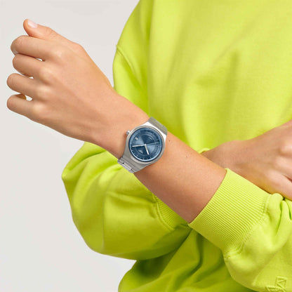 Swatch Sistem 51 Irony YIS435G Shimmer At Dusk Herrenuhr Blau • Automatikwerk SISTEM51 • Leuchtzeiger, Bild 5