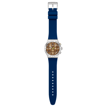 Swatch Irony Chrono New YVS534 Sidereal Glow Herrenuhr • Leuchtzeiger • Chronograph mit Datum, Bild 4