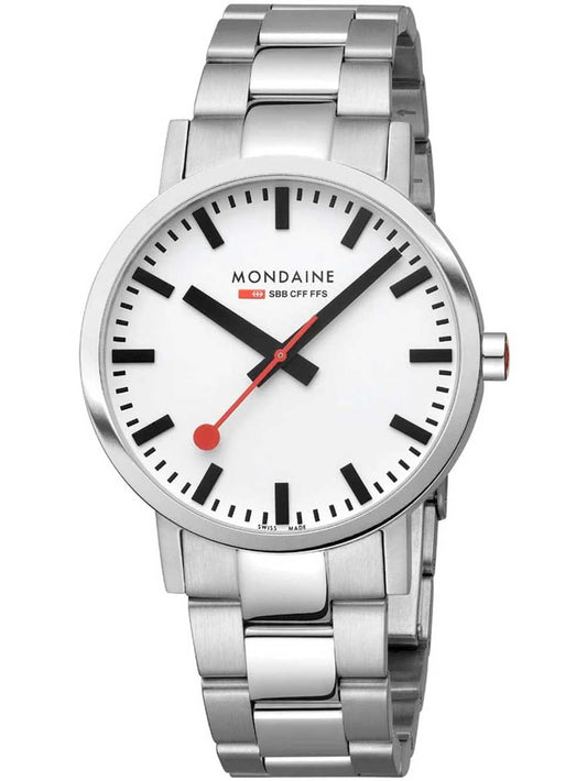 Mondaine Classic A660.30360.11SBJ Herrenuhr Silber • Saphirglas • Schweizer Quarzwerk