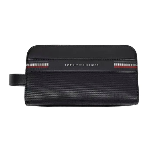 Tommy Hilfiger Corp Texture AM0AM12755BDS Kulturbeutel • Markentypisches Design • Praktische Ausstattung