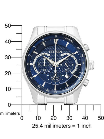 Citizen Classic Chrono AN8190-51L Herrenuhr • Quarz-Chronograph • Mineralglas, Bild 4