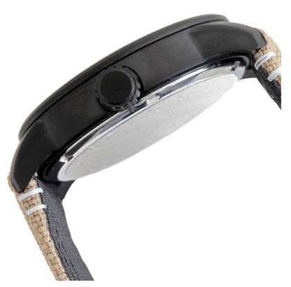 Citizen BM8476-23EC Men's Watch • Eco-Drive Solar Powered • Black Canvas Strap