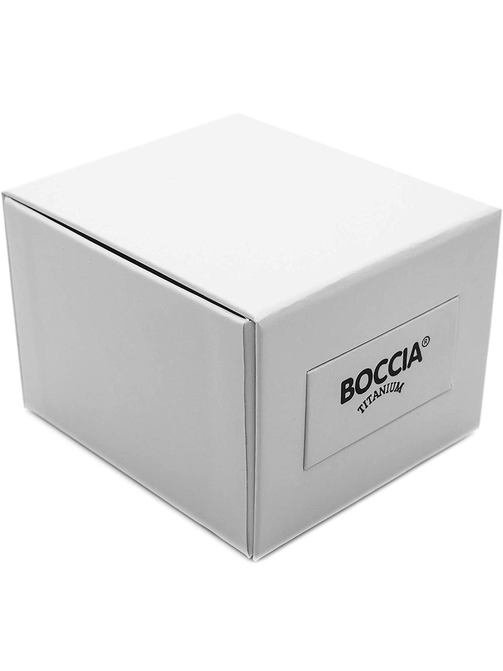 Boccia Titanium 3327-04 Damen Armbanduhr Weiß • Saphirglas • Veganes Lederband, Bild 2
