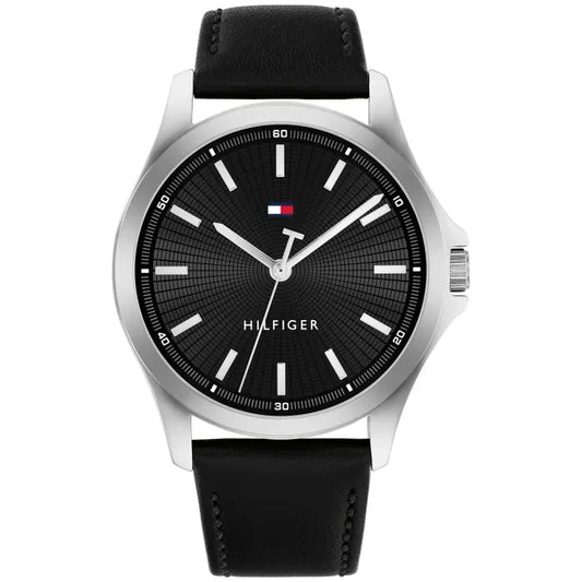 Tommy Hilfiger Bruce 1710668 Herrenuhr Schwarz • Mineralglas • Quarzwerk