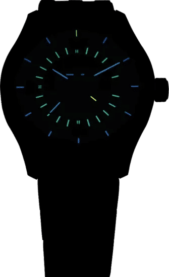 Traser H3 P59 Aurora GMT 107232 Herrenuhr Anthrazit • Trigalight Selbstleuchttechnologie • GMT-Funktion, Bild 5
