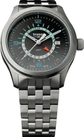 Traser H3 P59 Aurora GMT 107232 Herrenuhr Anthrazit • Trigalight Selbstleuchttechnologie • GMT-Funktion, Bild 16