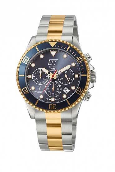 Eco Tech Time Watersports EGS-11609-35M Men's Watch • Solar Powered • Radio-Controlled Technology