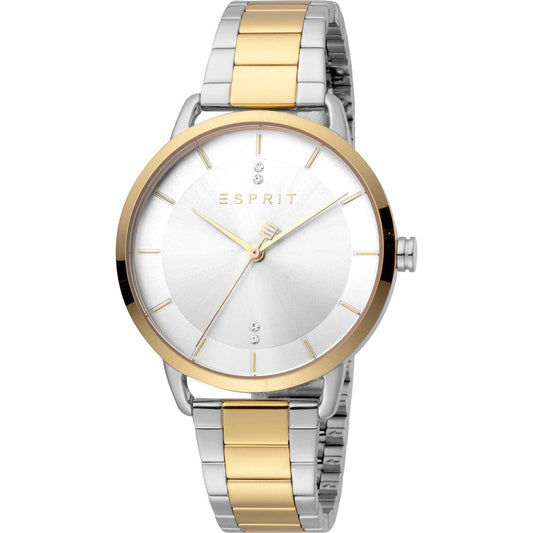Esprit Macy ES1L215M0105 Damenuhr Bicolor • Mineralglas • 5 ATM Wasserdichtigkeit