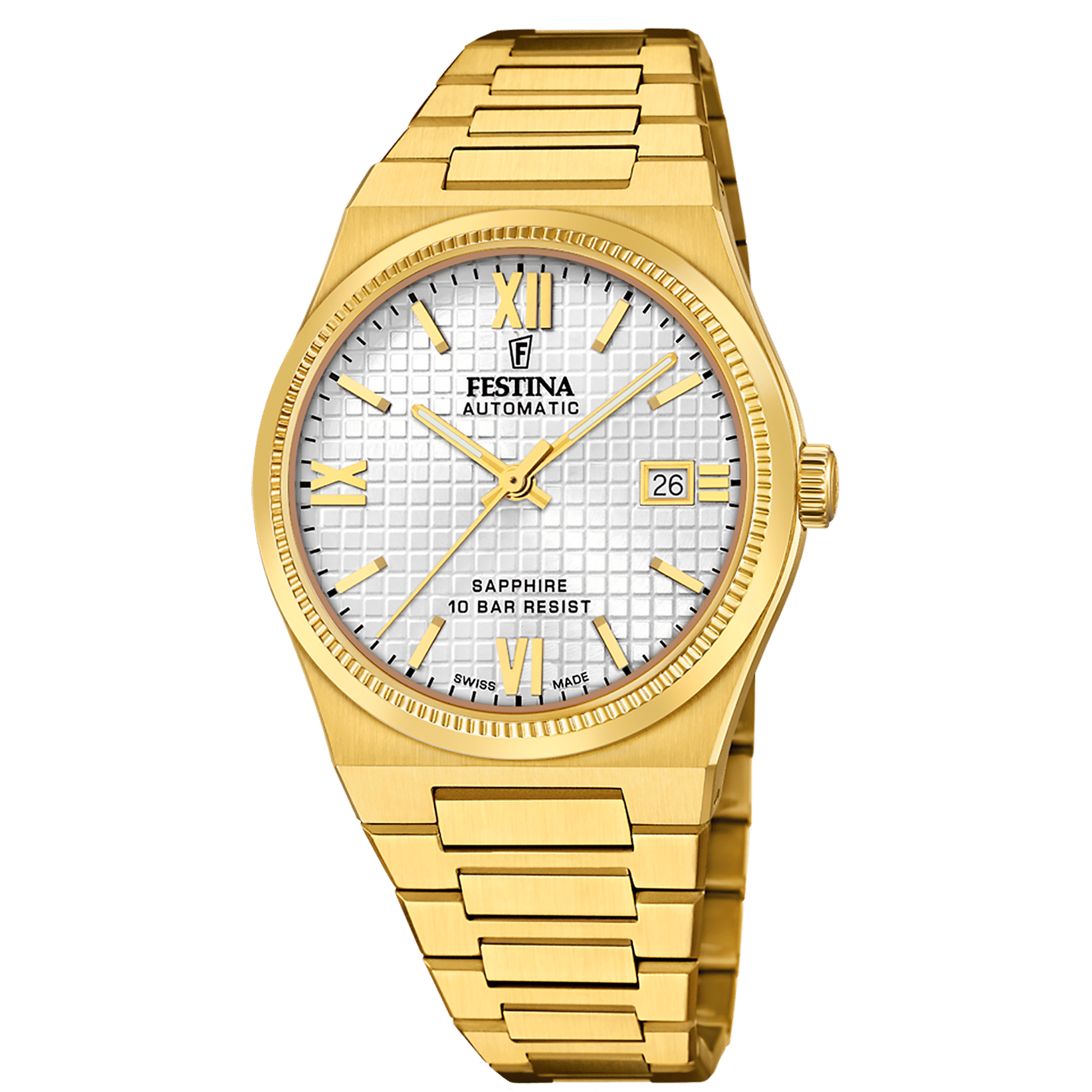 Festina Rivé F20032/1 Herrenuhr • Saphirglas • Automatikwerk Swiss Made