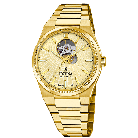 Festina Rivé F20062/2 Herren • Automatikwerk Swiss Made • Saphirglas