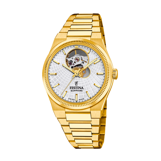 Festina Rivé F20064/1 Damen Armbanduhr • Automatikwerk Swiss Made • Saphirglas