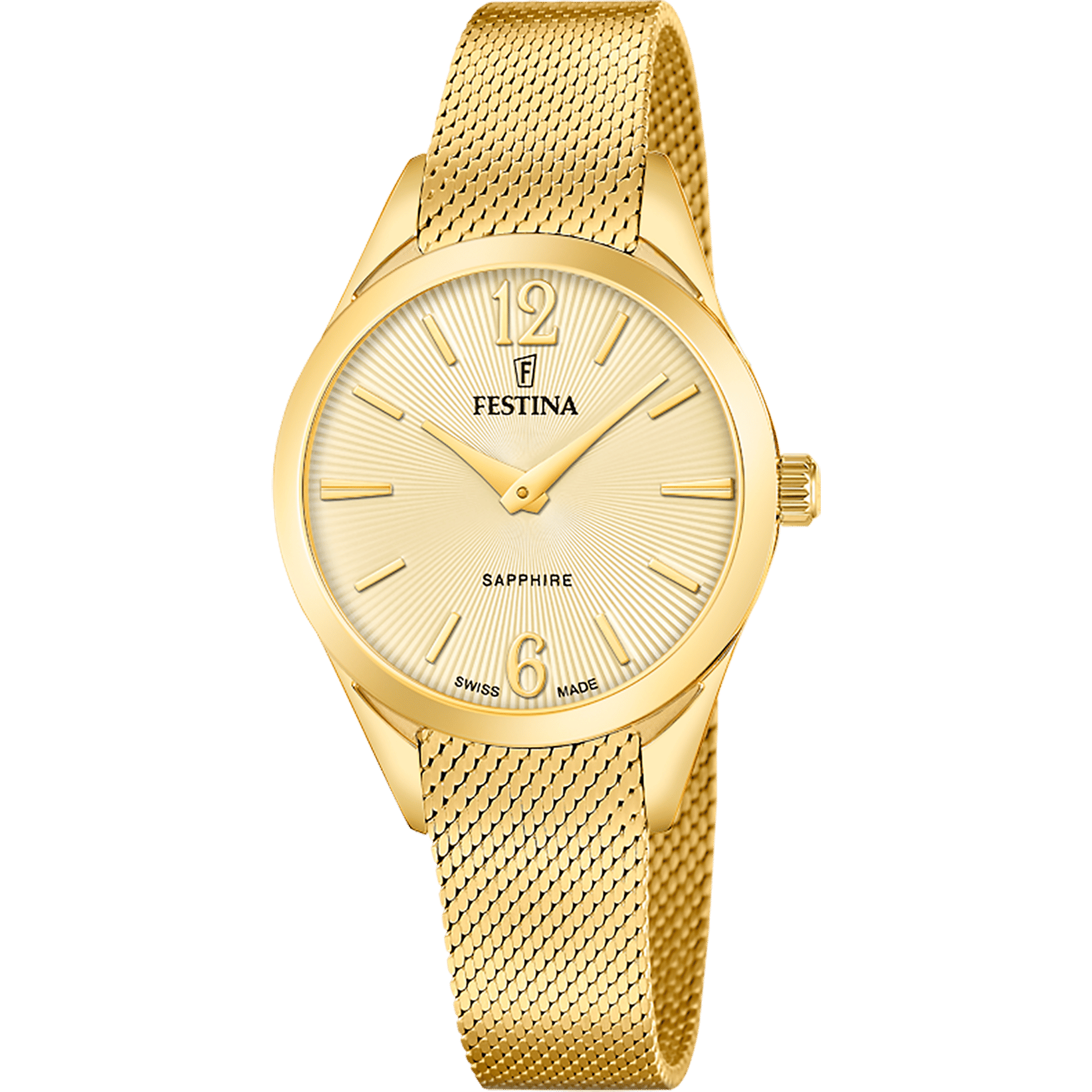 Festina Grace F20077/3 Damenuhr • Saphirglas • Schweizer Quarzwerk
