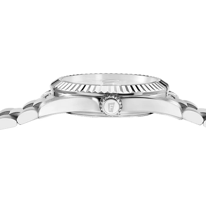 Festina Classic Swiss Made F20084/A Herren Armbanduhr Silber • Saphirglas • Schweizer Quarzwerk, Bild 2