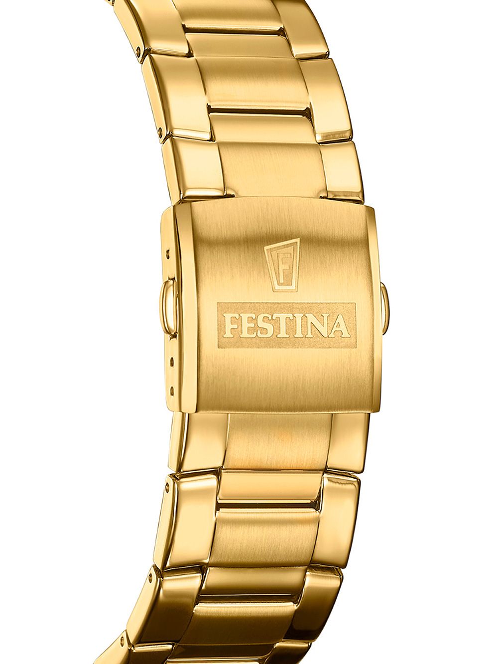 Festina Chrono Sport F20541/1 Herrenuhr Goldfarben • Chronograph • Mineralglas, Bild 2