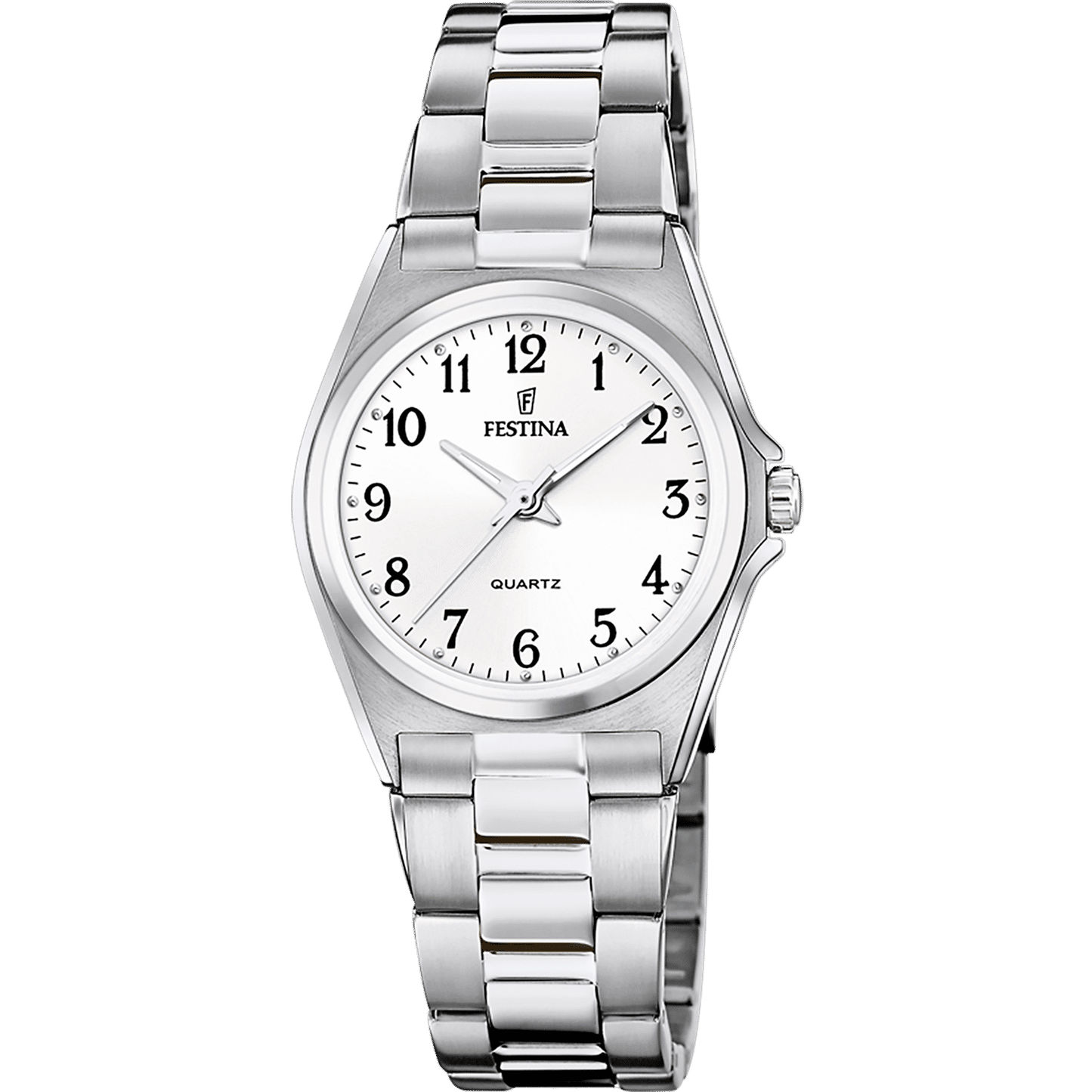 Festina Classics F20553/1 Damenuhr Weiß • Mineralglas • Quarzwerk