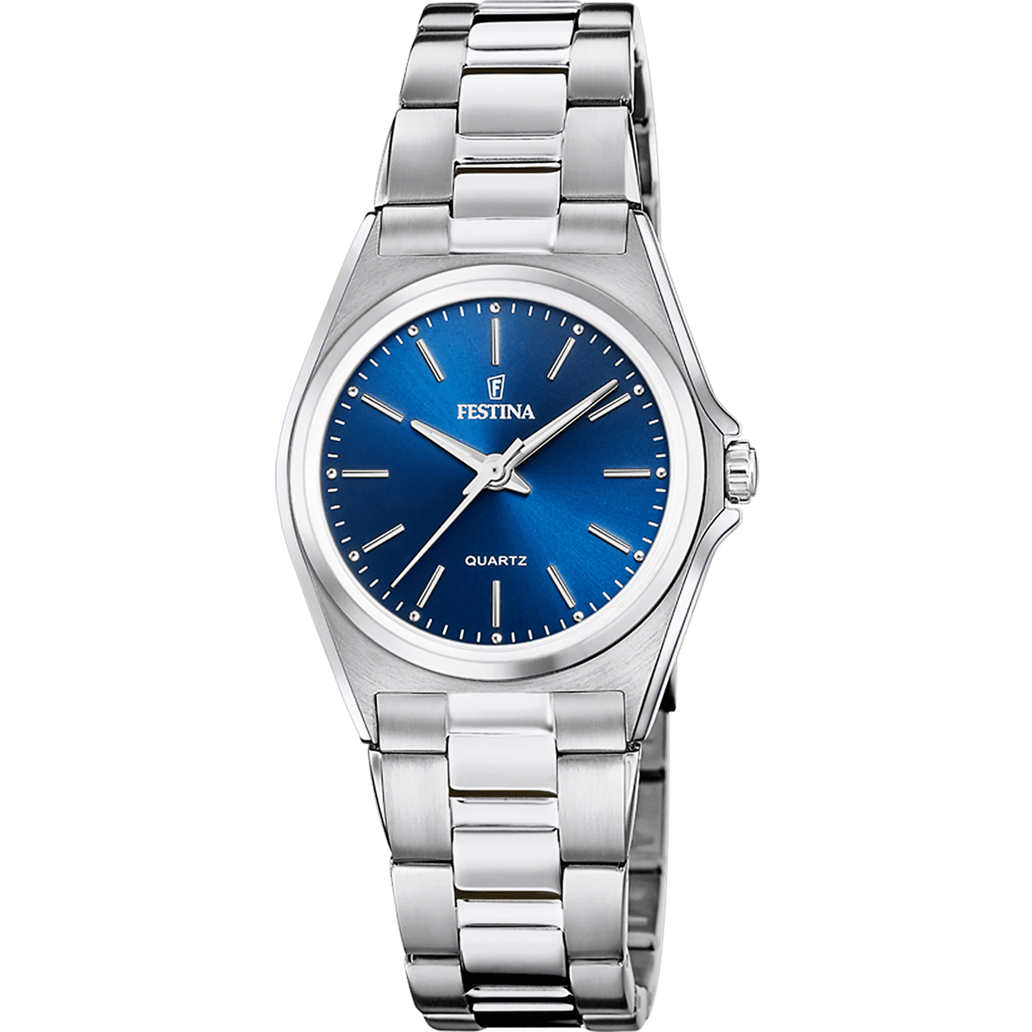 Festina Classics F20553/3 Damenuhr Blau • Mineralglas • Quarzwerk