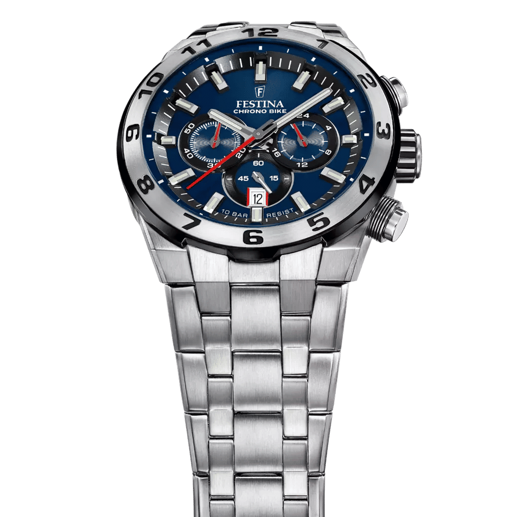 Festina Chrono Bike F20670/1 Men's Watch • Sporty Chronograph • 10 ATM Water Resistant