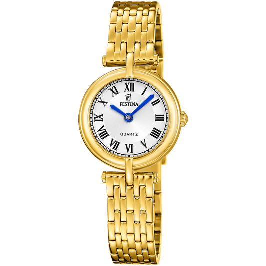 Zegarek damski Festina Mademoiselle F20790/1 w kolorze złotym • mechanizm kwarcowy • szkło mineralne