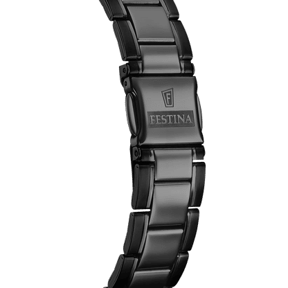 Festina Día de Muertos F20810/1 Men's Watch Black • Special Edition Day of the Dead • Engraved Case Back