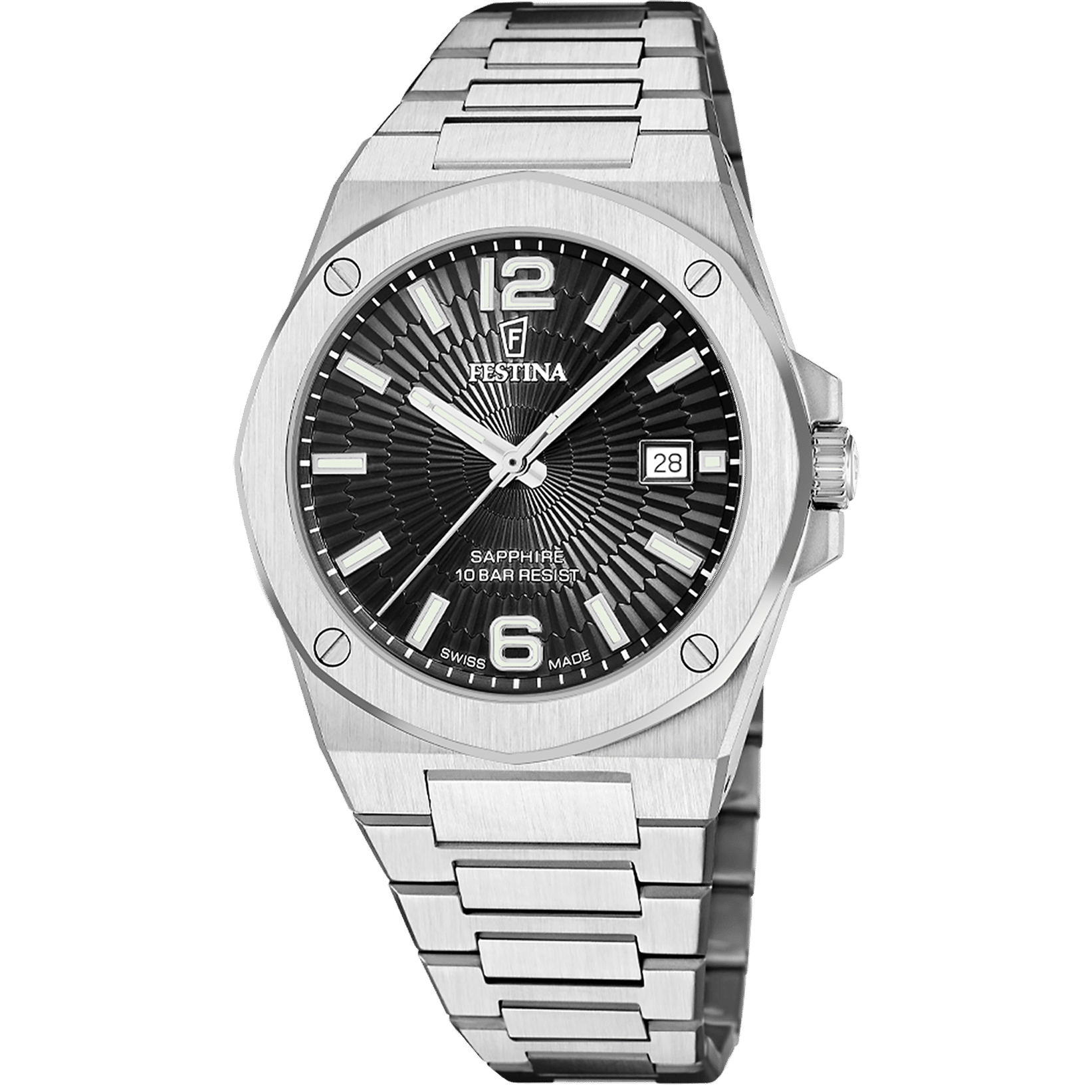 Festina Swiss Made F22000/4 Vallée Herren • Saphirglas • 10 ATM