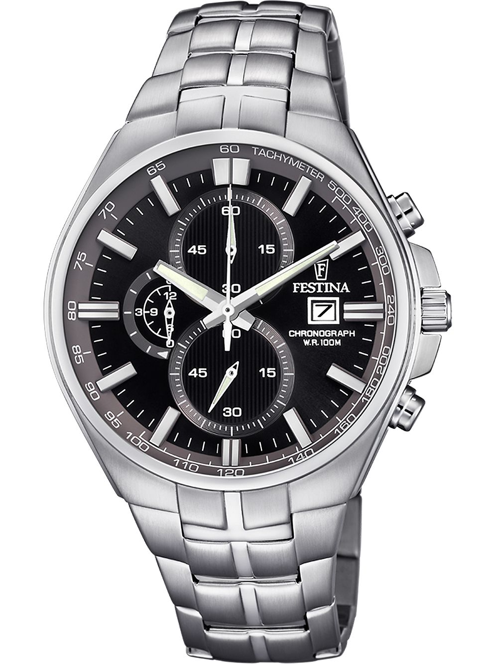 Festina Timeless Chronograph F6862/4 Herrenuhr • Mineralglas • Tachymeter