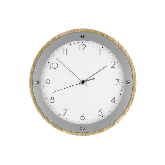 AMS F5846 Wall Clock Beech • Radio-Controlled • Veneered Wood Case