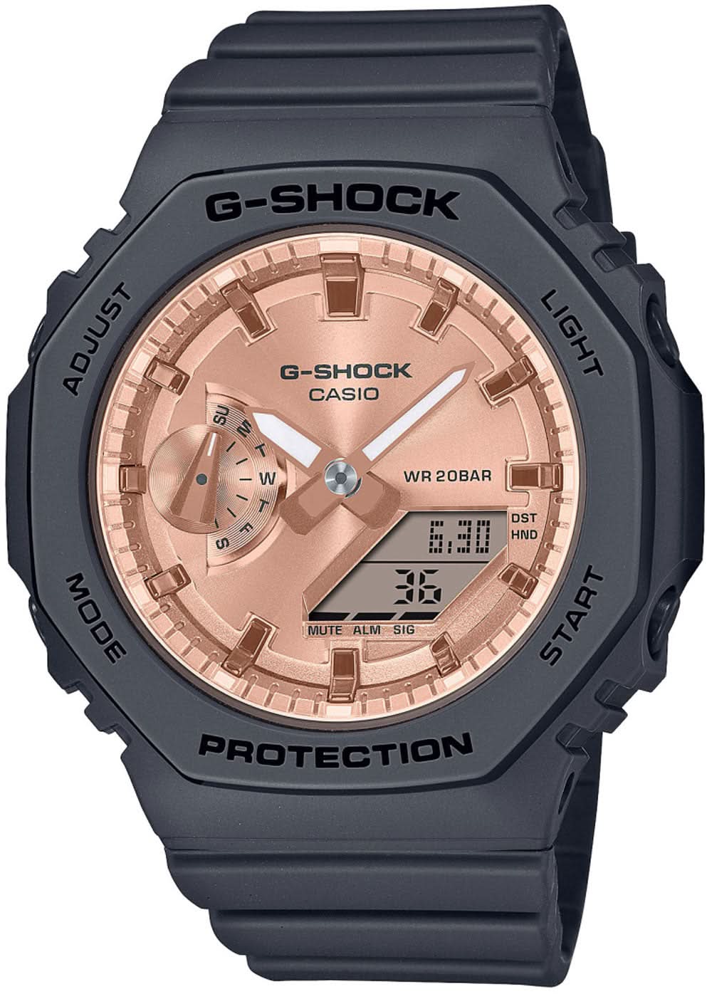 Casio G-Shock GMA-S2100MD-1AER Women's Watch • Extreme Shock Resistance • Elegant Metallic Design