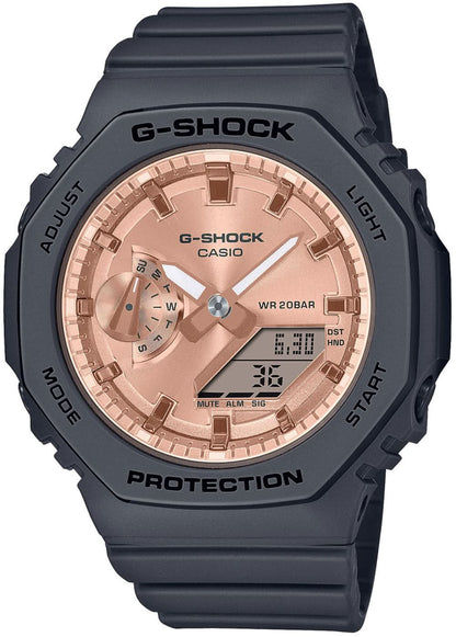 Casio G-Shock GMA-S2100MD-1AER Women's Watch • Extreme Shock Resistance • Elegant Metallic Design