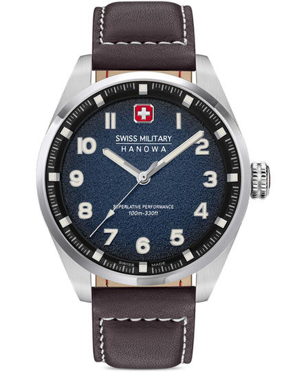 Swiss Military Hanowa Greyhound SMWGA0001502 Herrenuhr • Automatikwerk • 10 ATM Wasserdicht