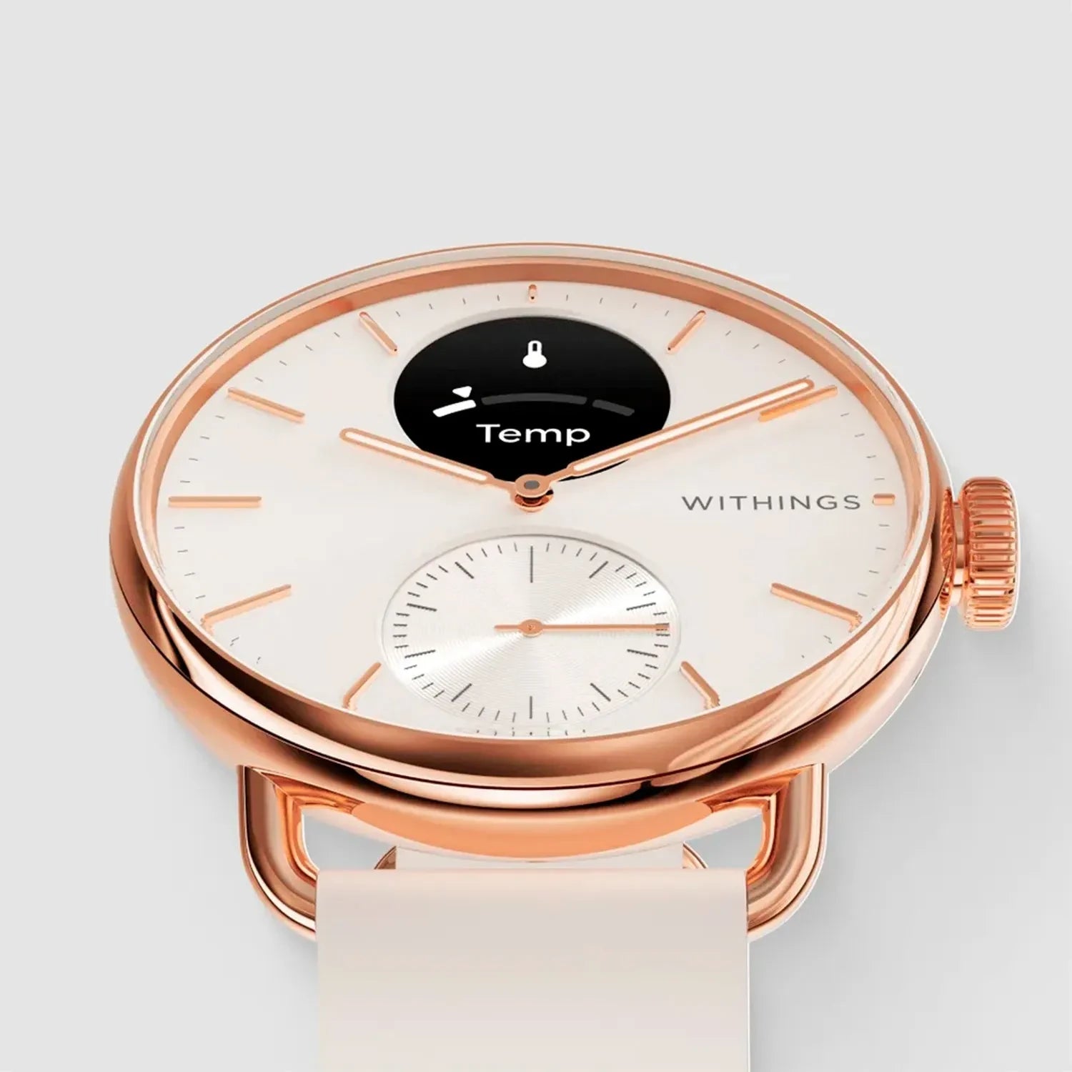 Withings ScanWatch 2 HWA10-MODEL 3-ALL Damen Armbanduhr Roségold • GPS und EKG • Gesundheitsüberwachung, Bild 5