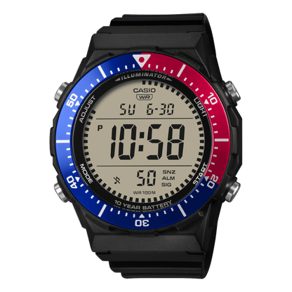 Casio Timeless AE-1700H-1A2VEF Herren Armbanduhr Schwarz • 100m Wasserdicht • 10 Jahre Batterielaufzeit