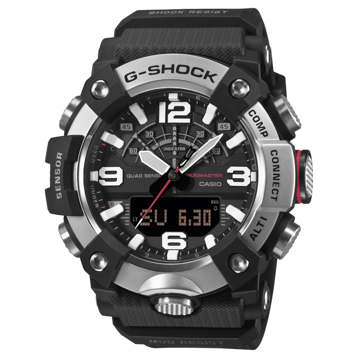 Casio G-Shock Mudmaster GG-B100XM-1AER Herrenuhr • Kohlefaser-Gehäuse • Digitaler Kompass