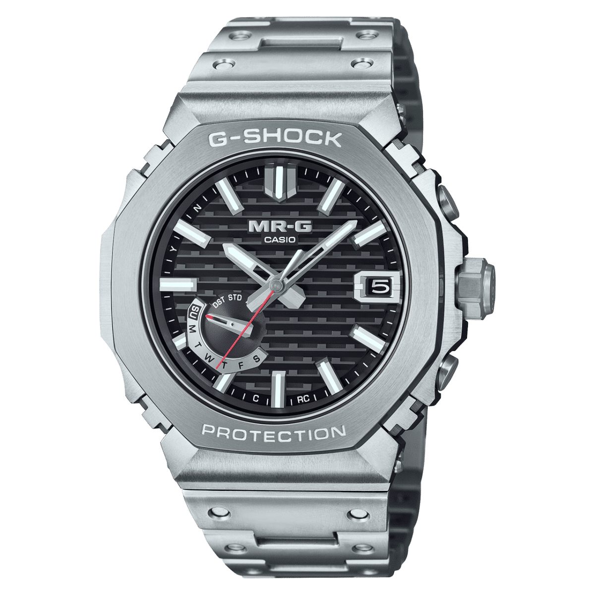 Casio MR-G MRG-B2100D-1ADR Herrenuhr • Tough Solar mit Bluetooth • Titan-Gehäuse aus Japan