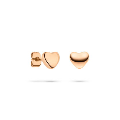 Ladies' Earring, Stud Fastener, Rose Gold - s.Oliver Model: SOJ-0111-E-08