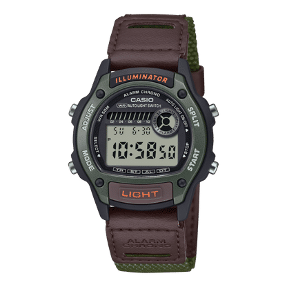 Casio W-220HF-3AVEF Damen Armbanduhr • Alarm-Chronograph • Digitale Weltzeit