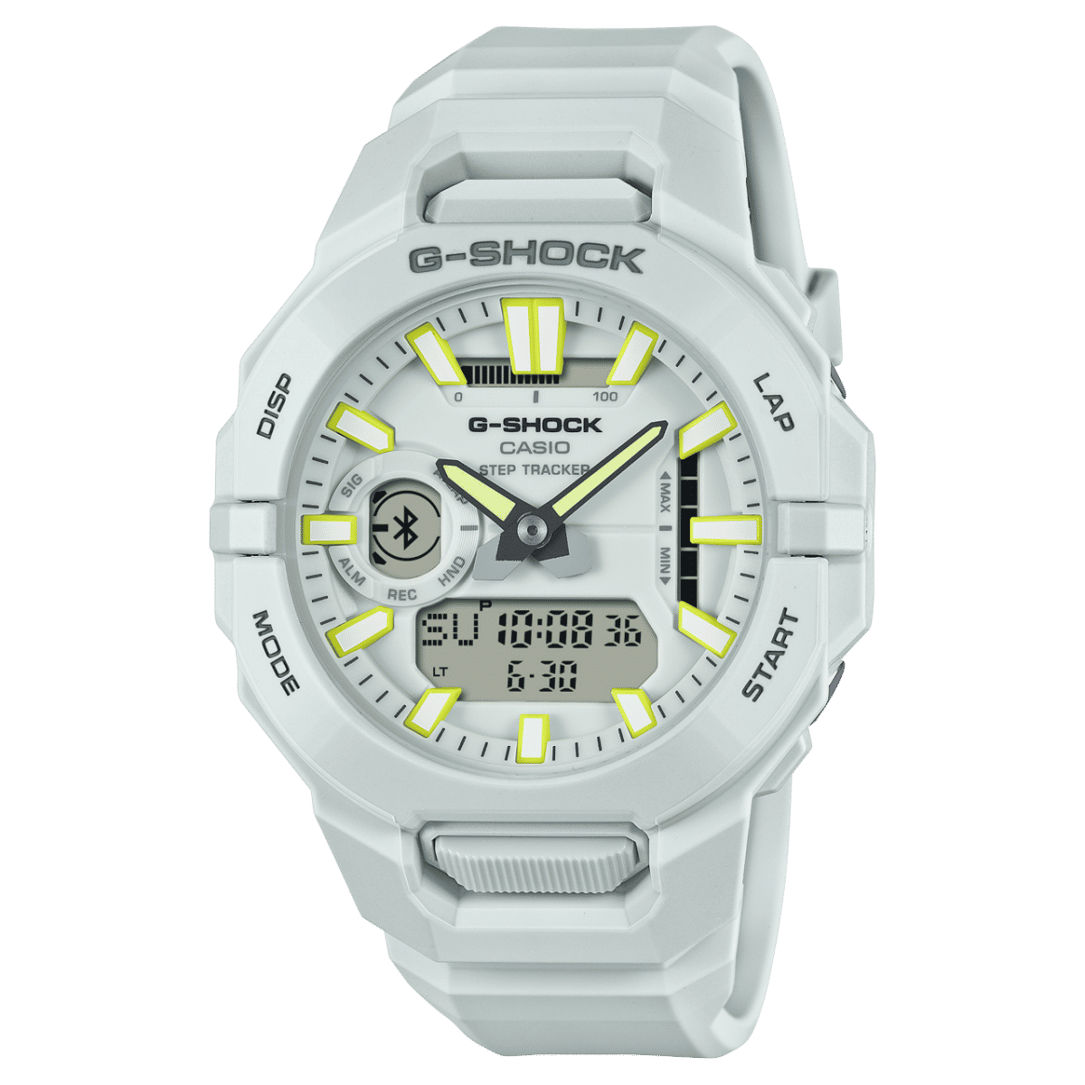 Casio G-Shock GBA-950-7AER Herren Armbanduhr Weiß • Schrittzähler & Bluetooth • Stoßfest 20 bar