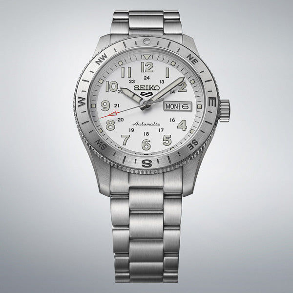Seiko 5 Sports HDB007K1 Herren Armbanduhr Weiß • Automatikwerk • 10 Bar wasserdicht, Bild 12