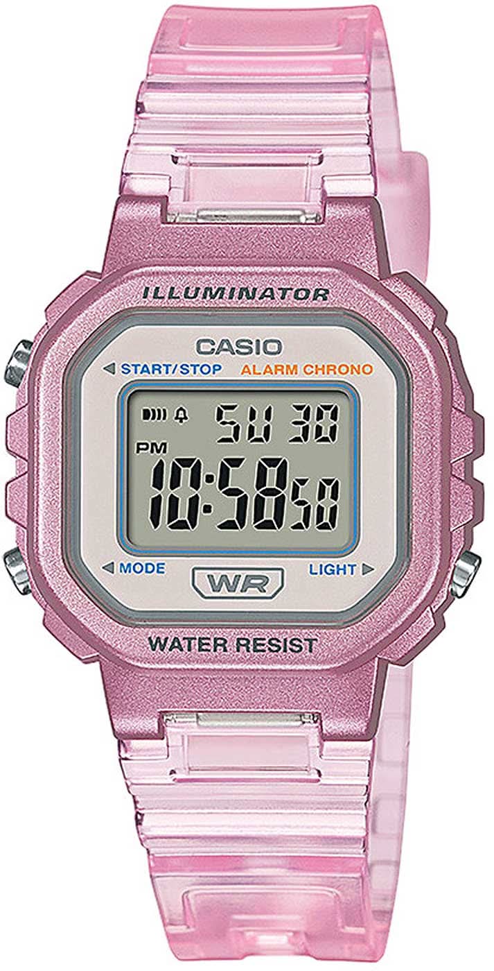 Casio Vintage LA-20WH-4A Women's Watch • Iconic Retro Design • Daily Alarm
