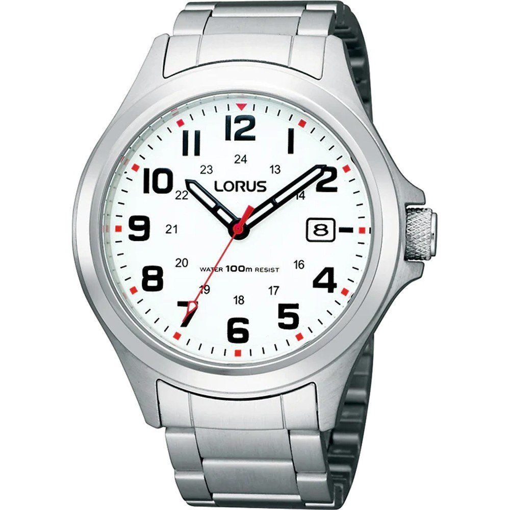 Lorus Classic RXH03IX5 Herren Armbanduhr • Mineralglas • Datumsanzeige