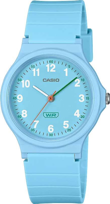 Casio Timeless Collection LQ-24B-2BEF Women's Watch • Iconic Retro Design • Bio-Based Resin