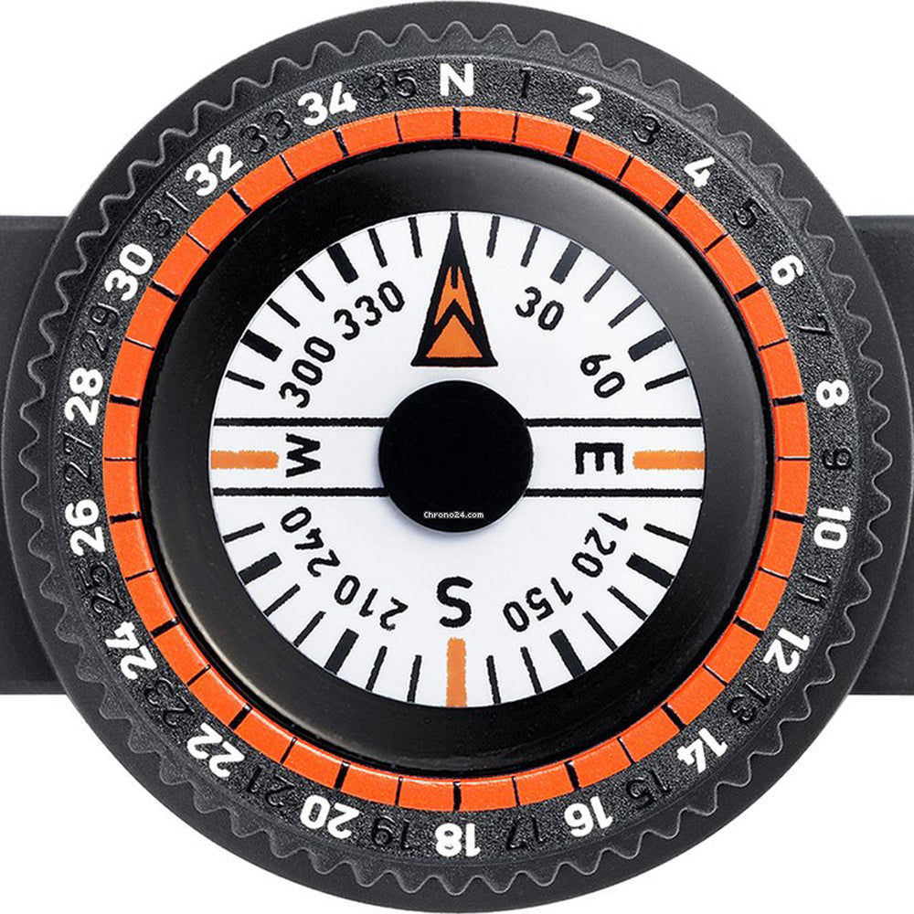 Luminox Compass JAC.COMP24.PL Armband-Kompass Schwarz • Passt 22-28 mm Armbänder • Polykarbonase-Gehäuse