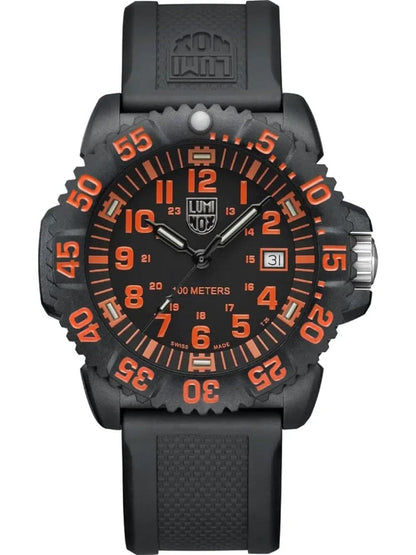 Luminox Sea Lion X2.2059.2 Herren Armbanduhr Schwarz • Schweizer Quarzwerk • CARBONOX-Gehäuse