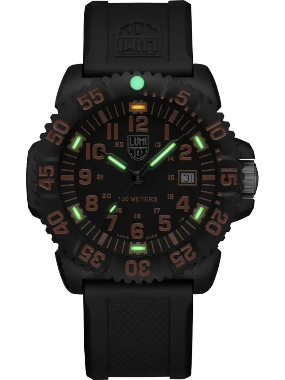 Luminox Sea Lion X2.2059.2 Herren Armbanduhr Schwarz • Schweizer Quarzwerk • CARBONOX-Gehäuse, Bild 5
