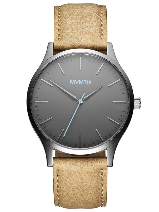 MVMT 40 Series MT01-GML Herrenuhr Anthrazit • Gehärtetes Mineralglas • Miyota Quarzwerk
