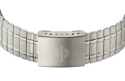 Master Time Basic MTGA-10308-22M Herren Armbanduhr Silber • Funkuhrwerk DCF77 • Mineralglas, Bild 3