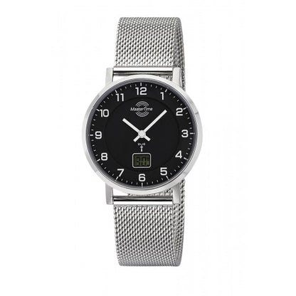 Master Time Advanced MTLS-10738-22M Damen Armbanduhr Silber • Funkuhrwerk • Analog-Digital-Anzeige
