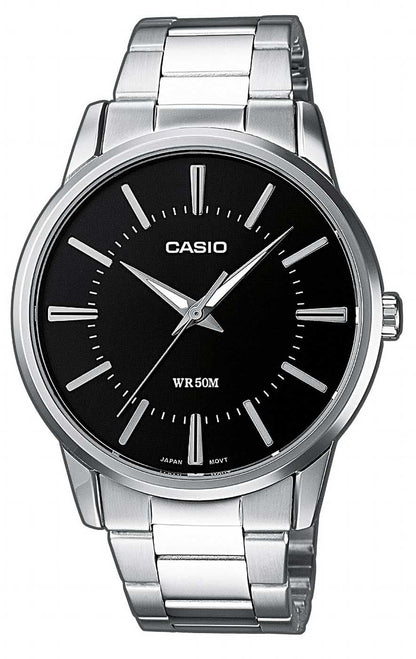 Casio Collection MTP-1303PD-1AVEG Men's Watch • Timeless Design • Stainless Steel Bracelet