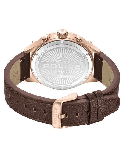 Police Wadden PEWGC0054204 Herrenuhr Braun • Quarz-Chronograph • Mineralglas, Bild 2