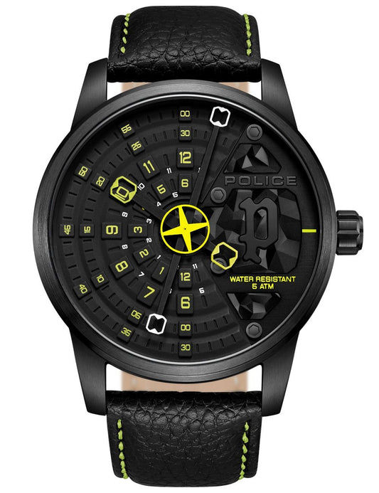Police Avondale PEWJA0022101 Herrenuhr Schwarz • 46 mm Gehäuse • 5 ATM Wasserschutz