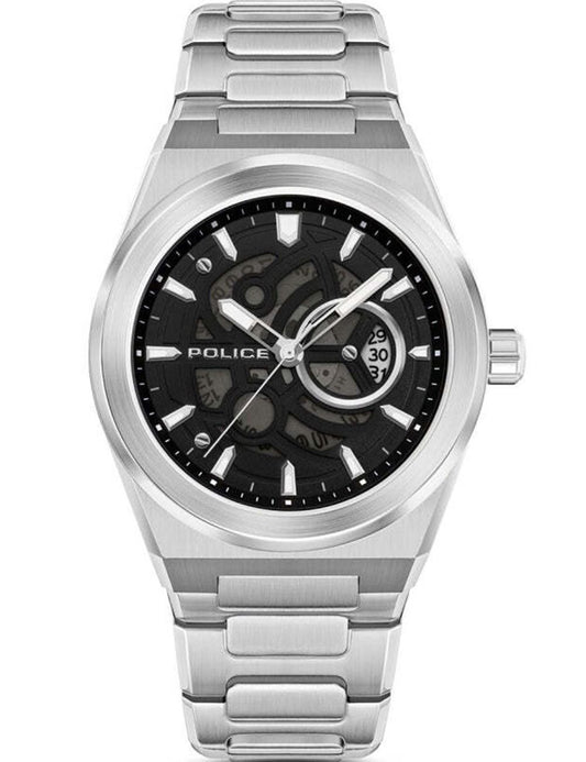 Police Ofset PEWJH2228007 Herrenuhr Schwarz • Mineralglas • Leuchtzeiger